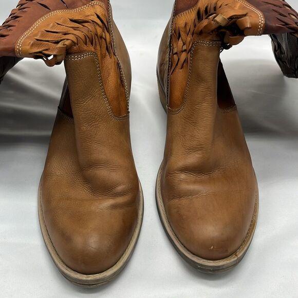 Multicolored Brown Leather Summit by White Mountain Boots - Picture 2 of 8